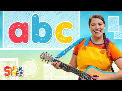 The Alphabet Song with Ms Caitie! | Super Simple ABCs