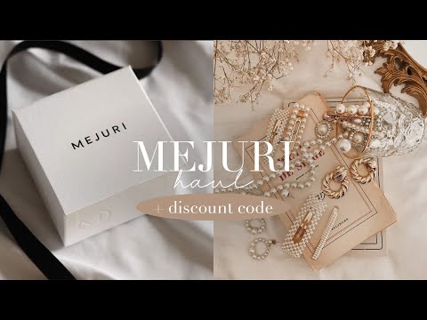 MEJURI JEWELRY HAUL 2024 | Over $1,000 worth of trendy & affordable jewelry