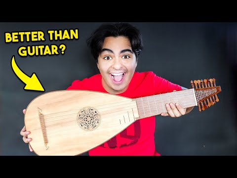 I Played a Lute for the First Time!