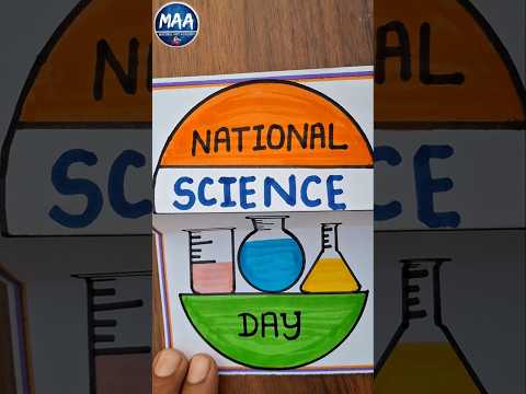 National Science Day Drawing  | Science Day Drawing #short #shortvideo #youtubeshorts #shorts