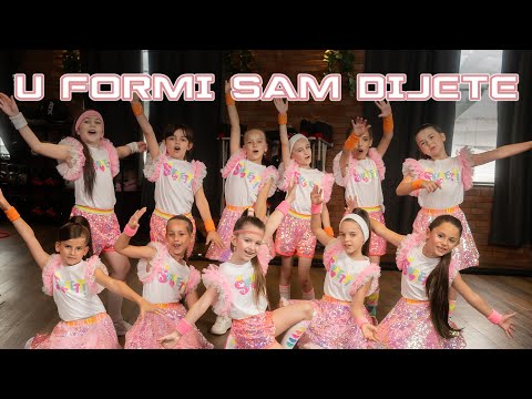 U FORMI SAM DIJETE - ZAGREPČANKE I DEČKI (Official Music Video) Kids Song