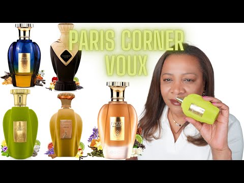 PARIS CORNER NEW VOUX CLONE RELEASES!  PARIS CORNER VOUX ZINGY, ZESTE, BLUE OUD, PRODIGY. & more