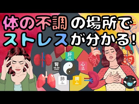 【五臓のストレスサイン】不調からストレスを知る方法