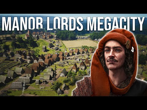 I Built the Most Beautiful Medieval European Manor Lords City