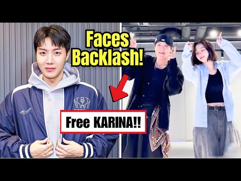 JHOPE Faces Backlash from aespa Fans Over Karina TikTok Challenge! BTS Fans Defend!