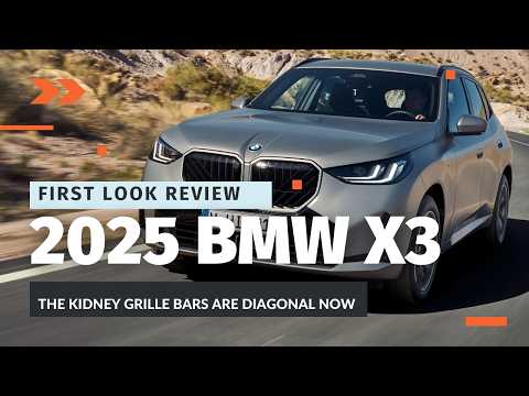 First Look Review: All-New 2025 BMW X3 - Features, Specs, Interior, and Performance