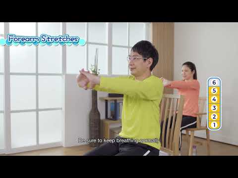 【Stay Active At Home】#1 Upper Limbs (Sitting) (Web Accessible Version)