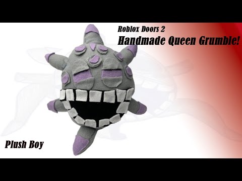 Roblox Doors Handmade Queen Grumble! 😖 @PlushBoyHuggy