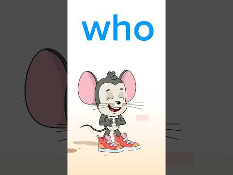 Kindergarten Sight Words: Who | ABCmouse #learning #education #sightwordsforkids #kindergarten