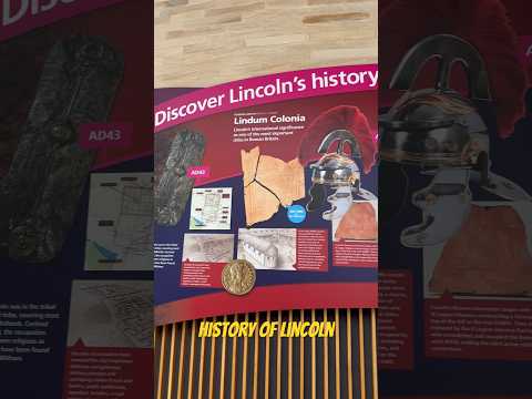 Follow the history of Lincoln #travelvlog #museum #england