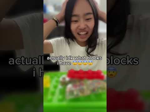 watch arienne play with squishy legos