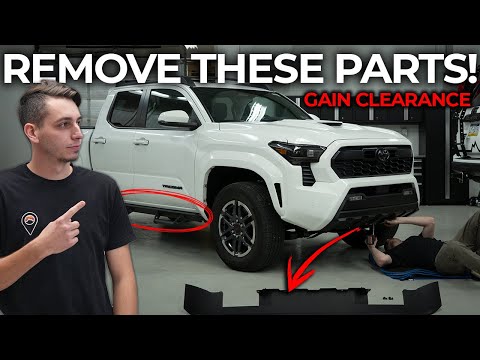 First Things To Remove From Your New Tacoma Before Offroading!