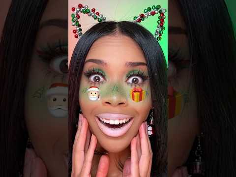 CUTE ✅ or FAIL? ❌Filters Pick My Christmas Makeup 😄🎄