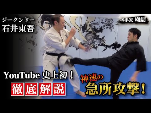 K.O. in an instant！Jeet Kune Do Ishii Togo【Explaining low blow kick】