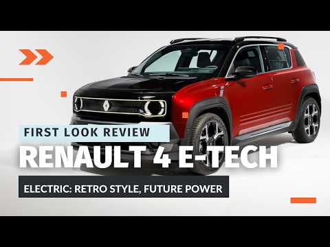 Renault 4 E-Tech Electric: First Look Review – Retro Meets Future in This All-Electric Adventure Car