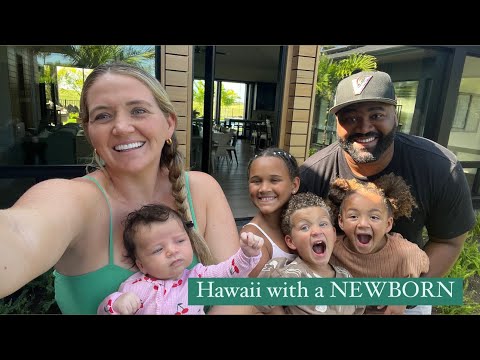 Our first time traveling with our 7 week old! #hawaii #travel #family