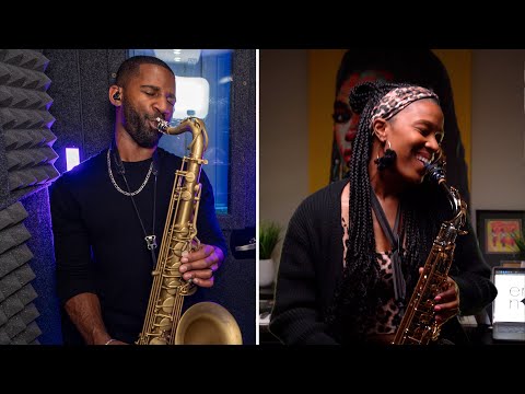 "How Does It Feel" Saxophone Cover by Nathan Allen & Erisa Nicole