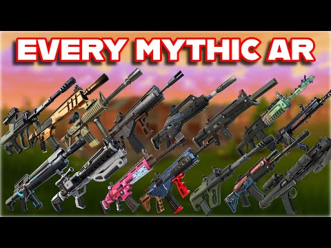 Ranking EVERY MYTHIC ASSAULT RIFLE In FORTNITE HISTORY From WORST To BEST