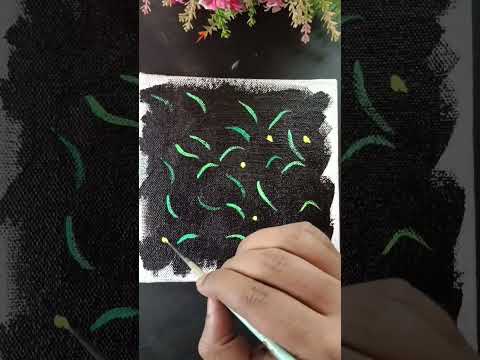 acrylic painting easy #shorts #viral #youtubeshorts #painting