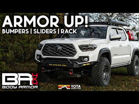 Tacoma Armor And Storage For Under $5000! | Body Armor 4x4