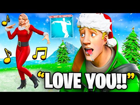 Trolling With “All I Want For Christmas Is You” EMOTE!