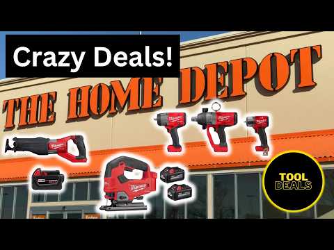 INSANE Milwaukee Tool Deals At Home Depot TODAY ONLY