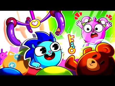 My Friend Is Trapped Song 🔐 Game Challenge |Funny Kids Songs 😻🐨🐰🦁And Nursery Rhymes by Baby Zoo