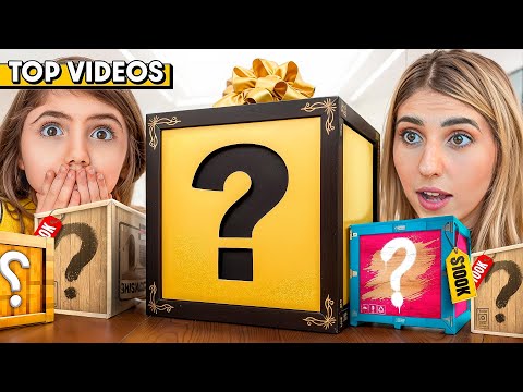 Most Expensive MYSTERY BOX Challenges! | The Anazala Family