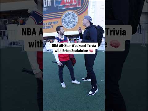 I Got Challenged to NBA All-Star Trivia!