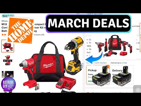 Home Depot Best Tool Deals Right Now 50% OFF!