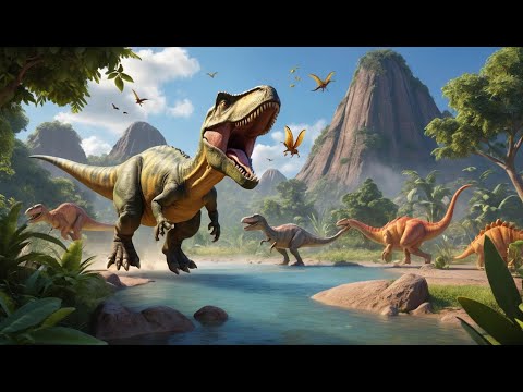 Row Row Your Dinosaur | Fun Nursery Rhyme for Kids | Sing-Along Song