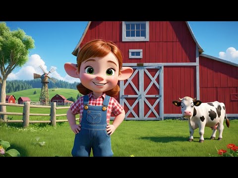 Moo Moo Brown Cow | Fun Nursery Rhyme for Kids | Sing-Along Song