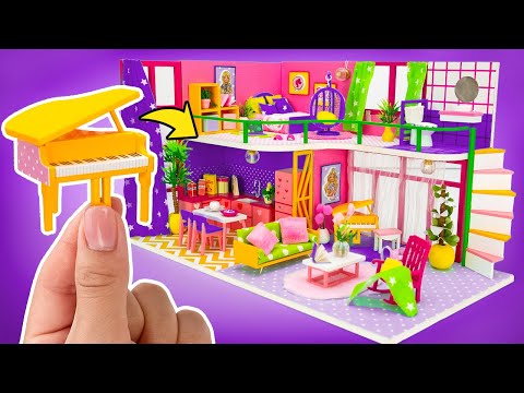 Let's Build a Doll House! Easy Miniature House Crafts