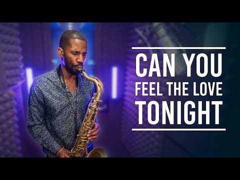 Playing "Can You Feel The Love Tonight" on Saxophone