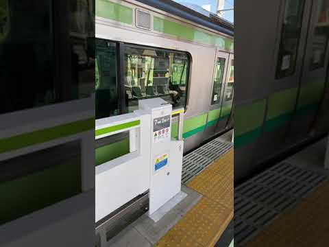 JR横浜線：菊名駅にホームドア設置！未稼動