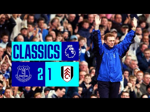 David Moyes' FIRST Everton game! | 16 March 2002: Everton 2-1 Fulham