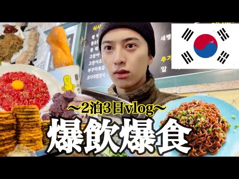 【韓国vlog】弾丸ぼっち韓国2泊3日旅が最高すぎた…