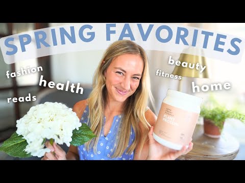 Spring Favorites 2024 | health, home, fashion, and more!