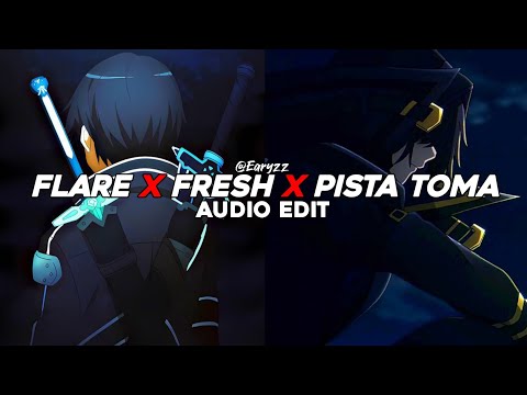 flare x fresh x pista toma (brazilian funk/phonk mashup) | edit audio