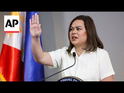 Daughter of Philippines ex-President Rodrigo Duterte speaks ahead of his ICC appearance