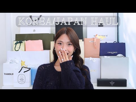 KOREA / JAPAN HAUL 🇰🇷 🇯🇵 | Dior, Chaumet, Miu Miu; favorite Korean skincare, diamonds & WG jewelry!