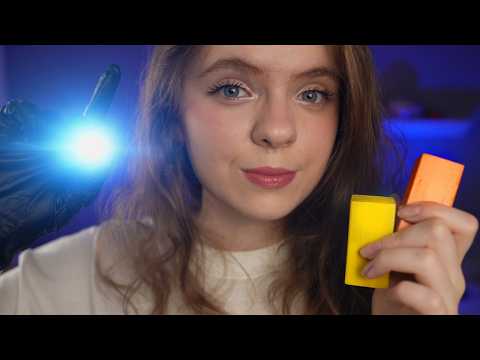 ASMR Eye Exam Roleplay WITH Light Triggers FOR Tingles & Sleep! Focus Test, Personal attention