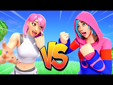 フォトナ女子最強の妹 vs  べる　【フォートナイト】