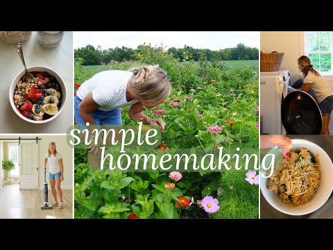 enjoying the final days of Summer... | new house homemaking + easy crockpot meal idea