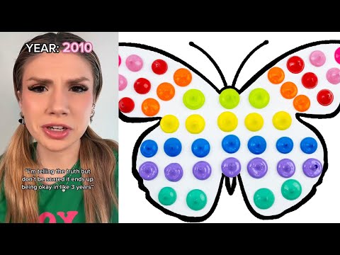 *1 Hour*🎨 Text To Speech 🎨 ASMR Satisfying Art || @Bailey Spinn || POVs Tiktok Compilations 2024