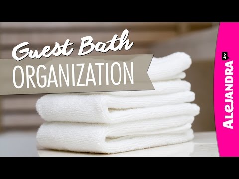 Guest Bathroom Organization Ideas & Tour (Part 2 of 2)