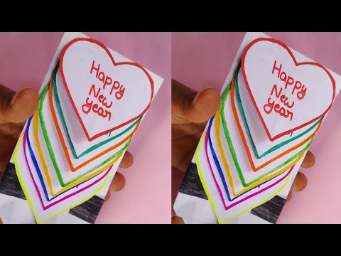 DIY- Happy New Year Special card | Fall Greetings card | Pull me | Hand made card