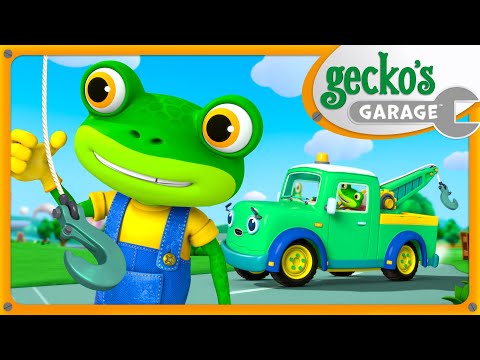 Go Go Tilly Tow Truck | New Gecko's Garage Songs! | Kids Cartoons & Nursery Rhymes | Moonbug Kids