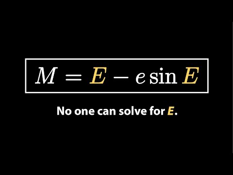 Kepler’s Impossible Equation