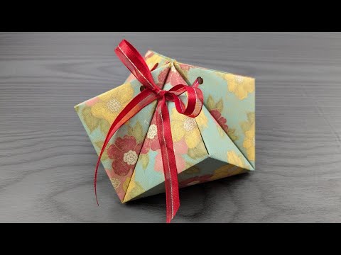 How to make Gift boxes/ Gift packing idea #diy #papercrafts